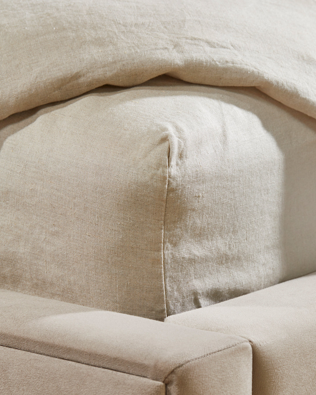 Flax Linen Fitted Sheet - Natural