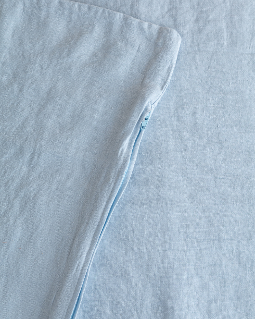 Flax Linen Duvet Cover - Mist