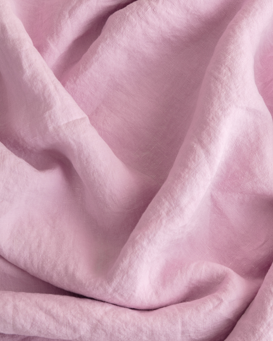 Flax Linen Duvet Cover - Lilac