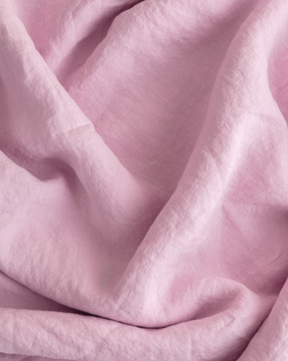 Flax Linen Duvet Cover - Lilac