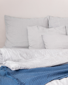 Flax Linen Pillowcase - Stone (set of 2)