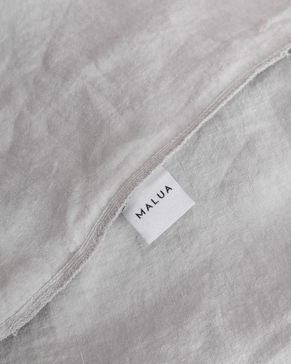 Flax Linen Fitted Sheet - Stone