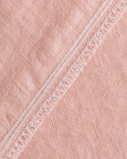 Lniana poszewka na poduszkę – Blush (zestaw 2 szt.)