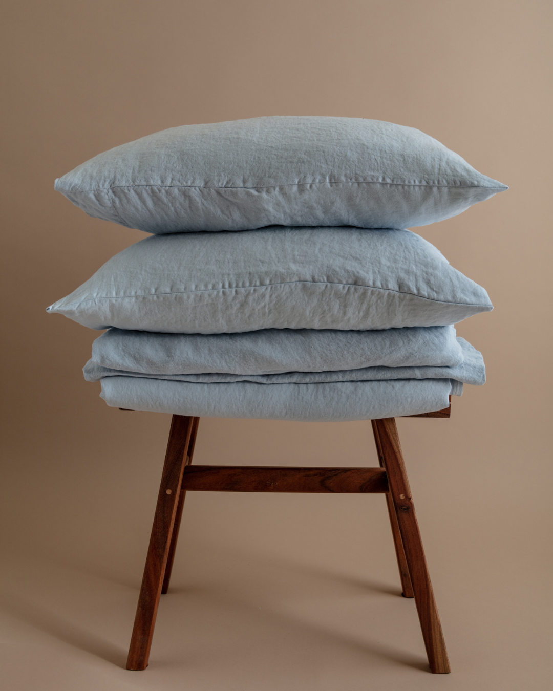 Flax Linen Pillowcase - Mist (set of 2)