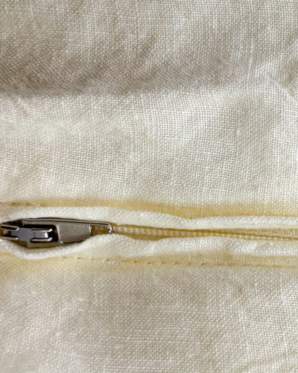 Flax Linen Duvet Cover - Butter