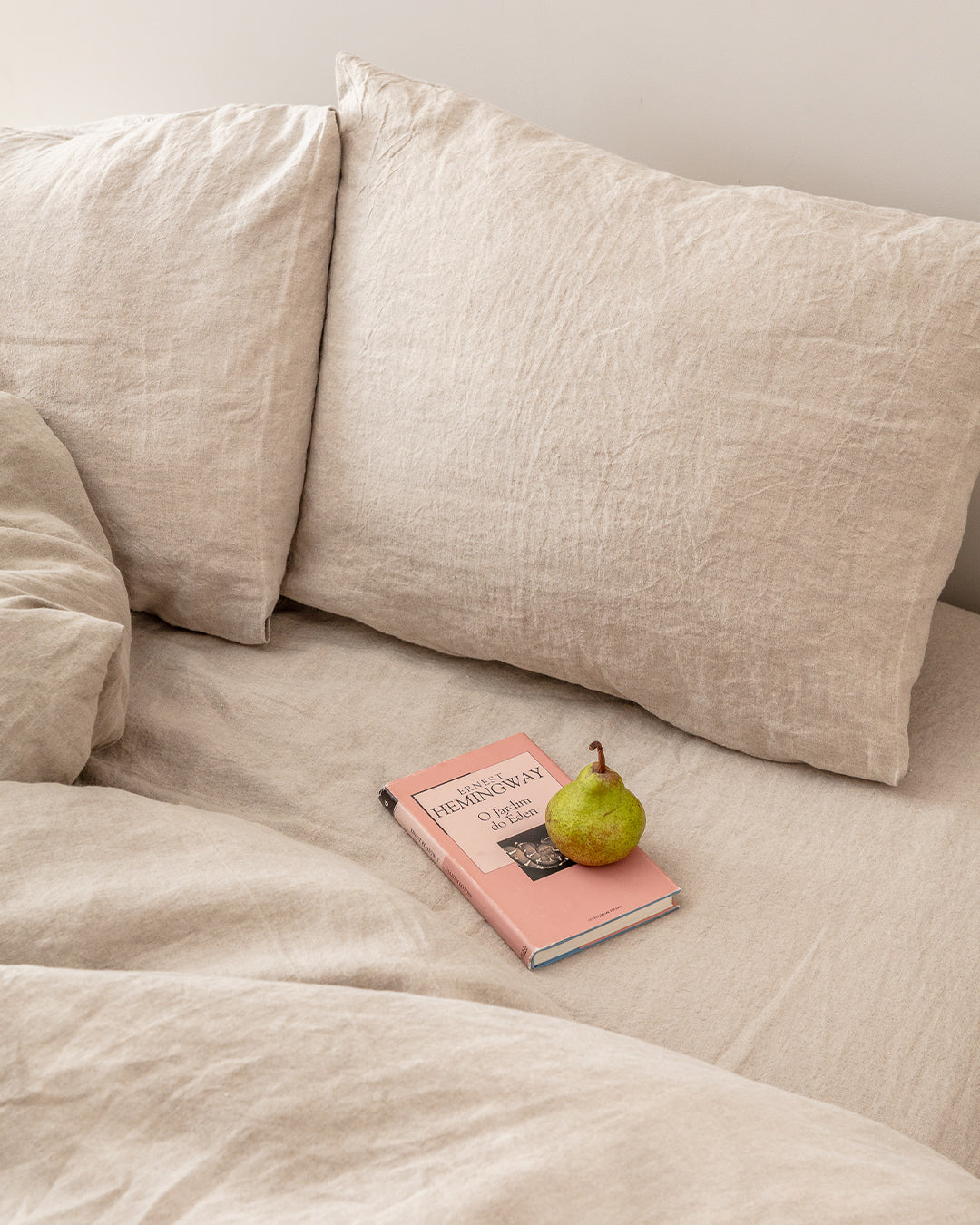 Flax Linen Pillowcase - Natural (set of 2)