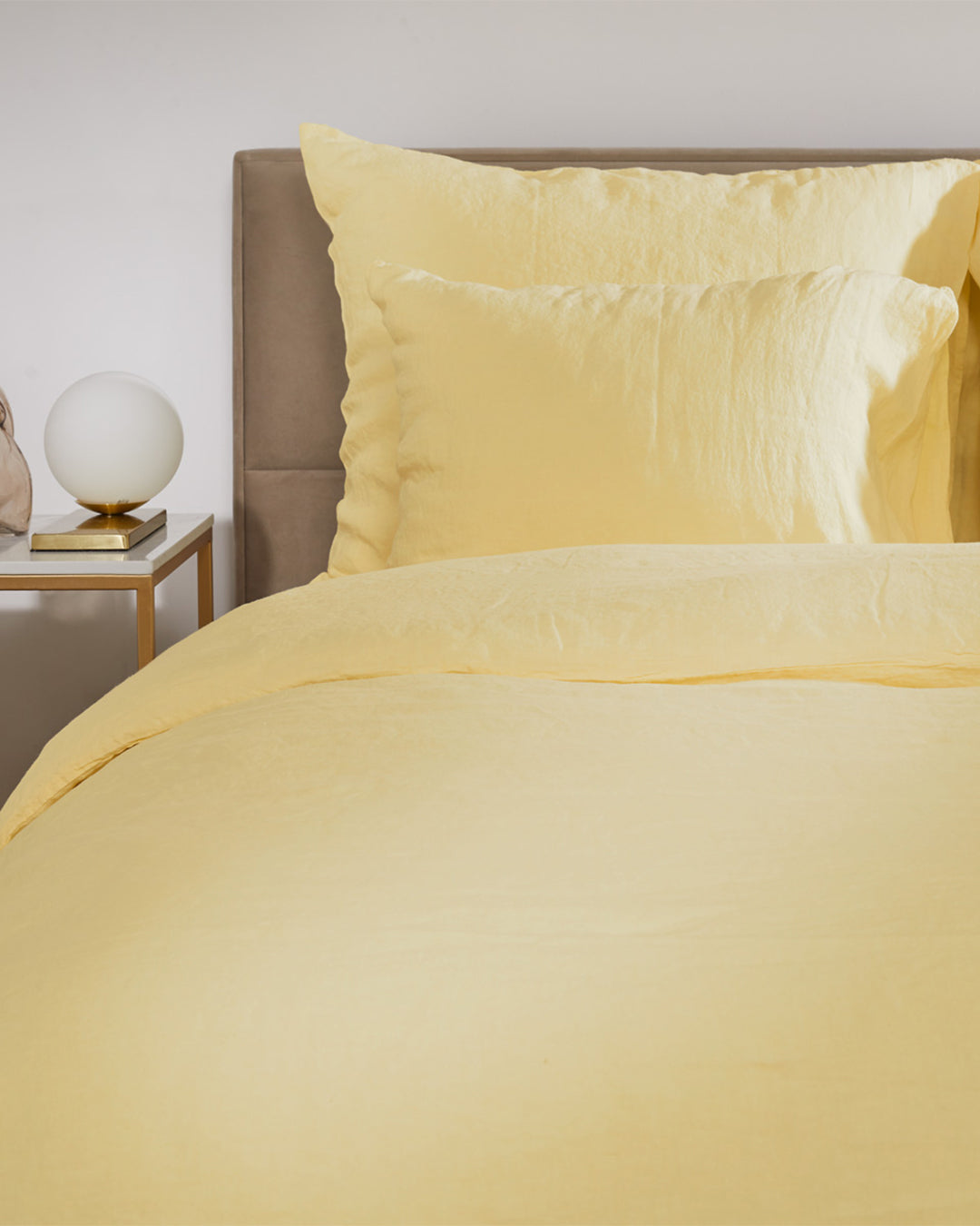 Flax Linen Pillowcase - Sunshine (set of 2)