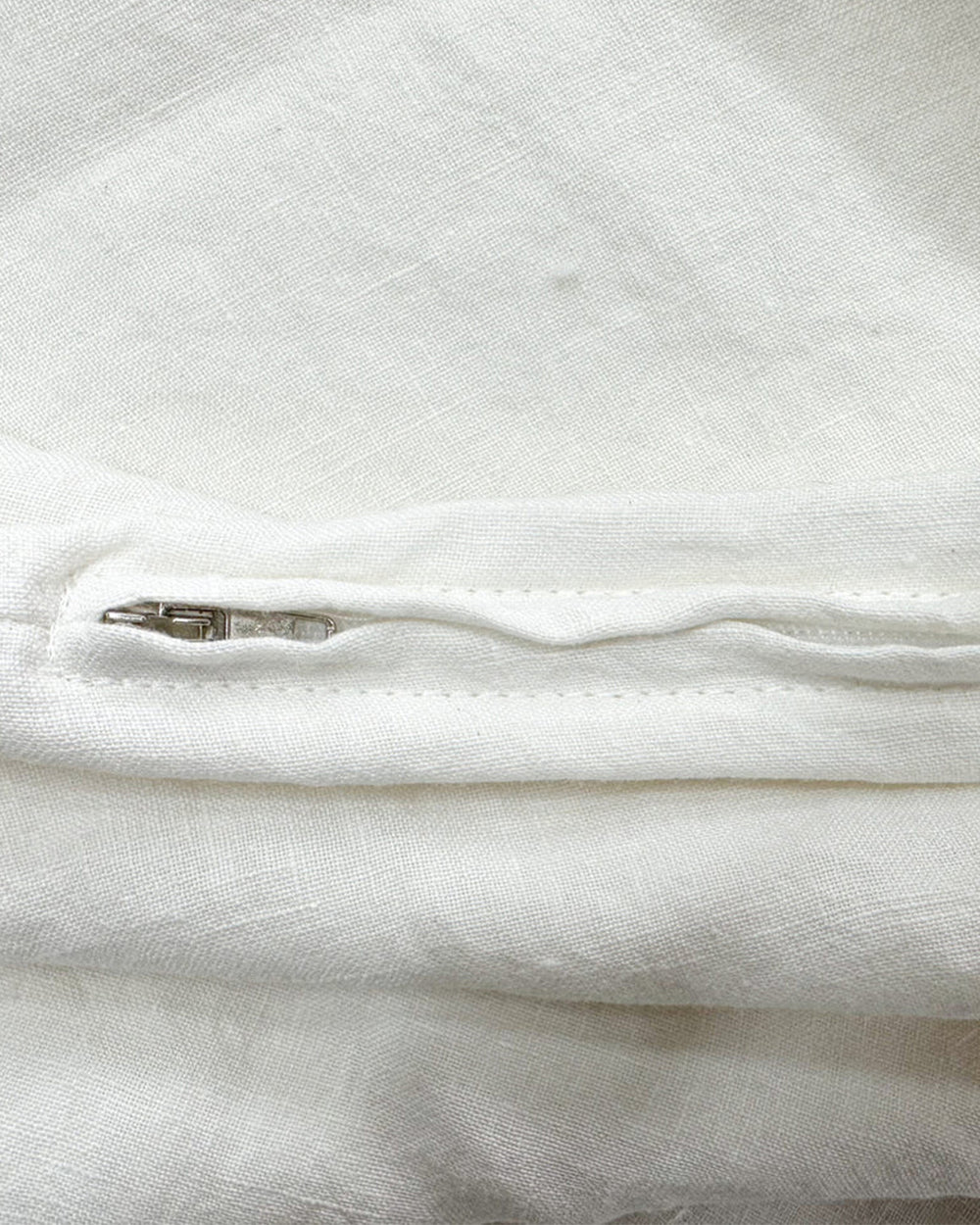 Flax Linen Duvet Cover - Cream