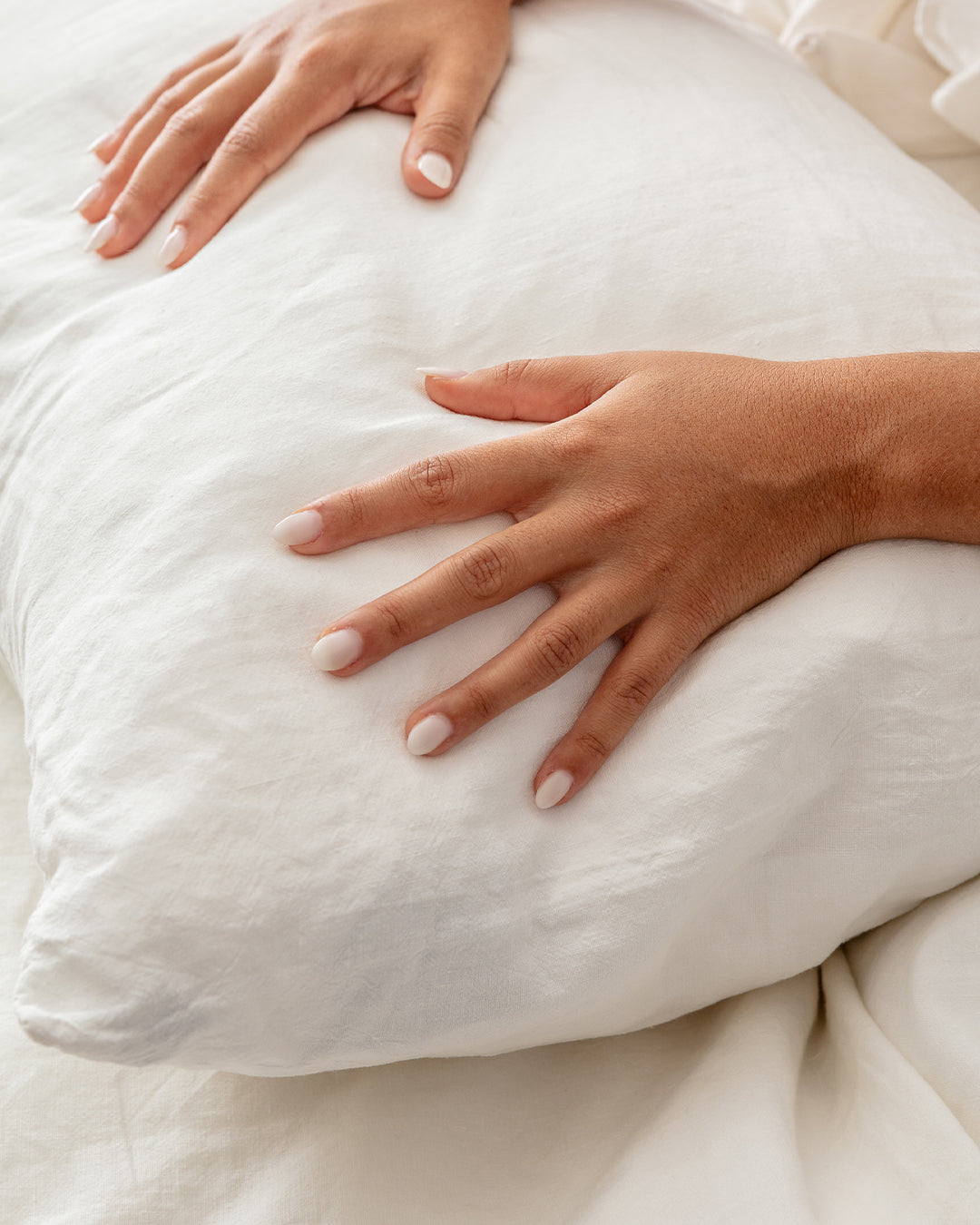 Flax Linen Pillowcase - Cream (set of 2)