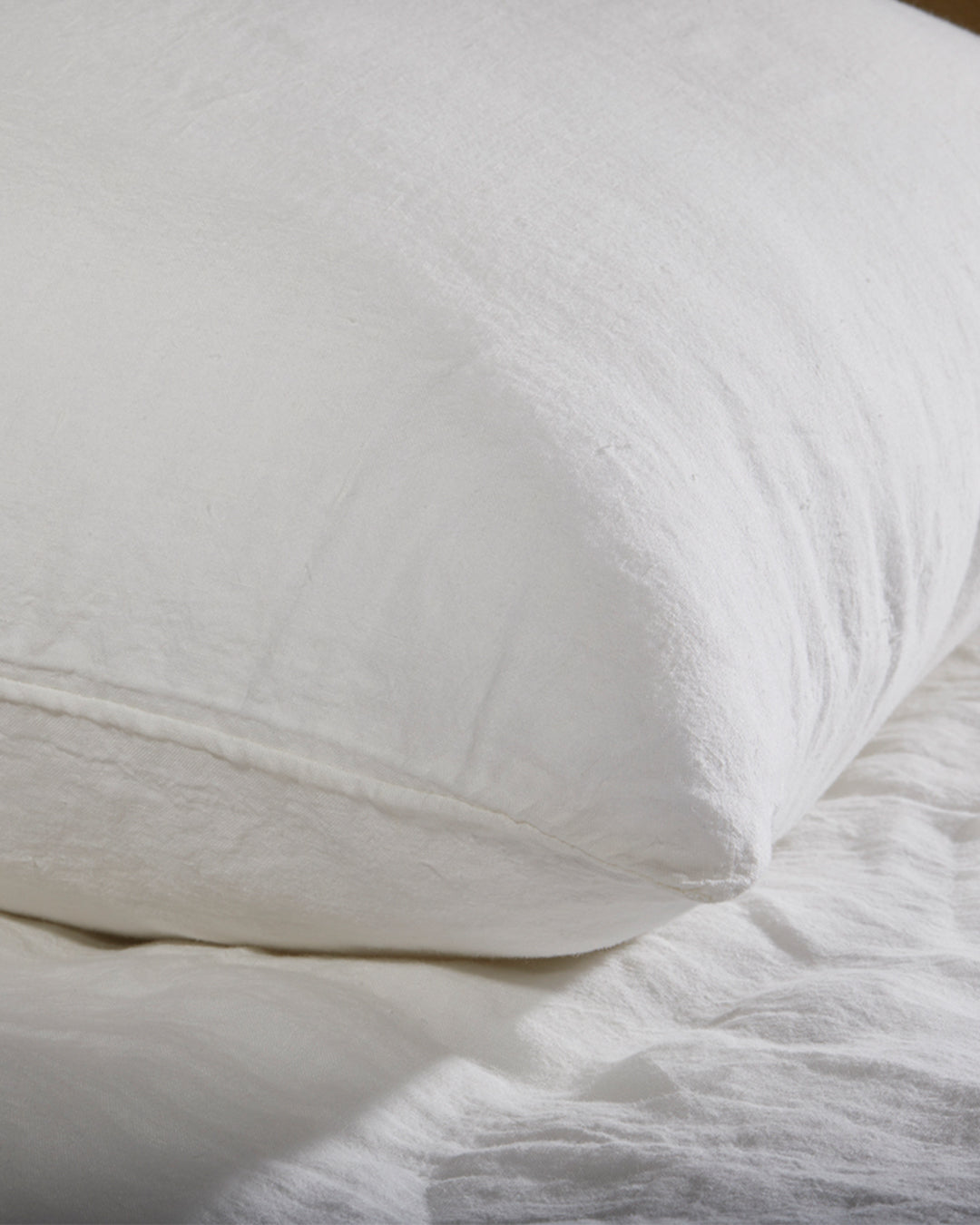 Flax Linen Pillowcase - Cream (set of 2)